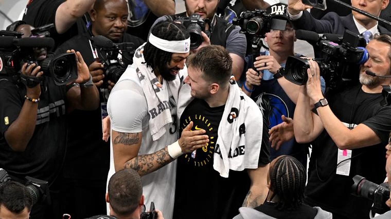 Anthony Davis breaks silence on blockbuster Luka Doncic-Lakers trade