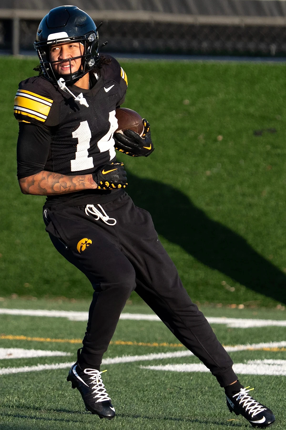 'He's special': Iowa football WR Tony Diaz starring in spring practice