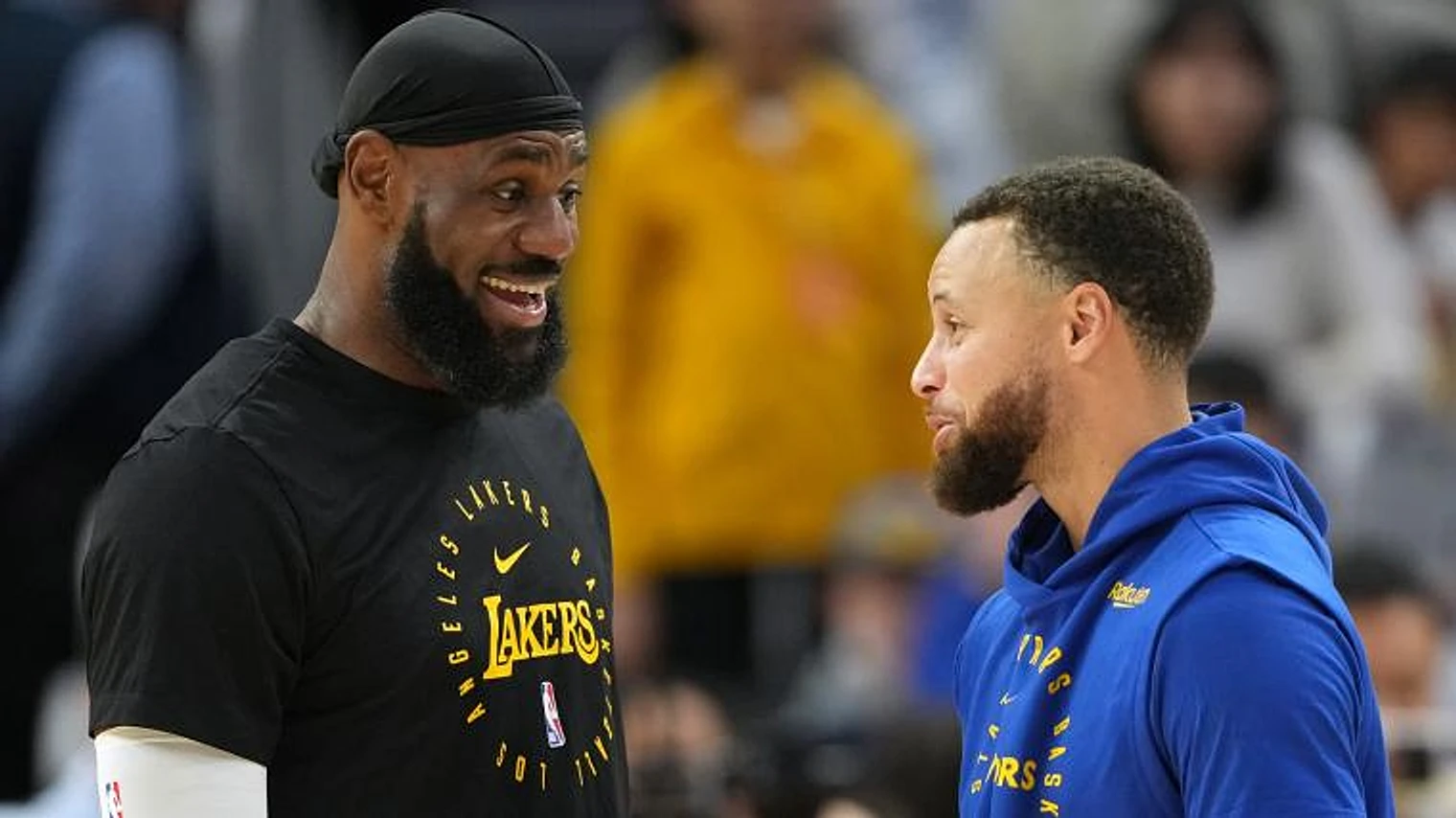 LeBron James continues to be unclear about his NBA future after Steph Curry's absence