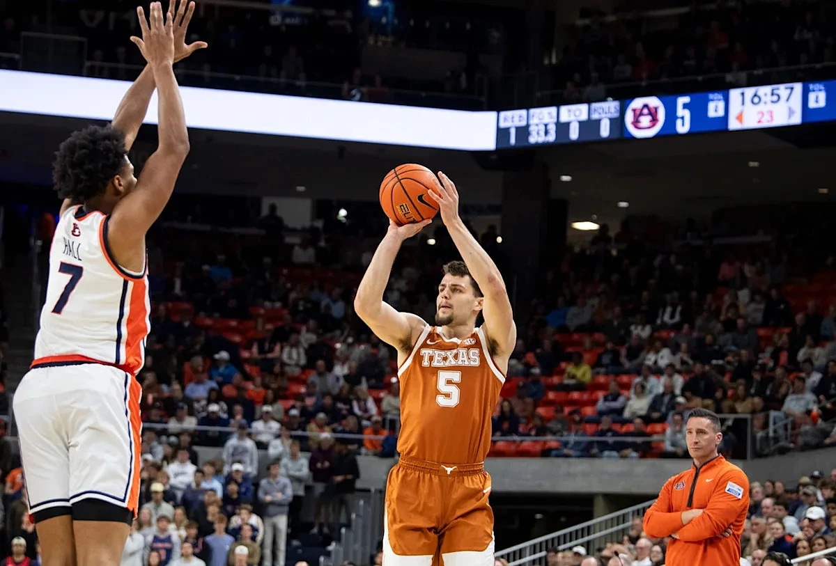 Texas transfer forward Camden Heide schedules Auburn visit