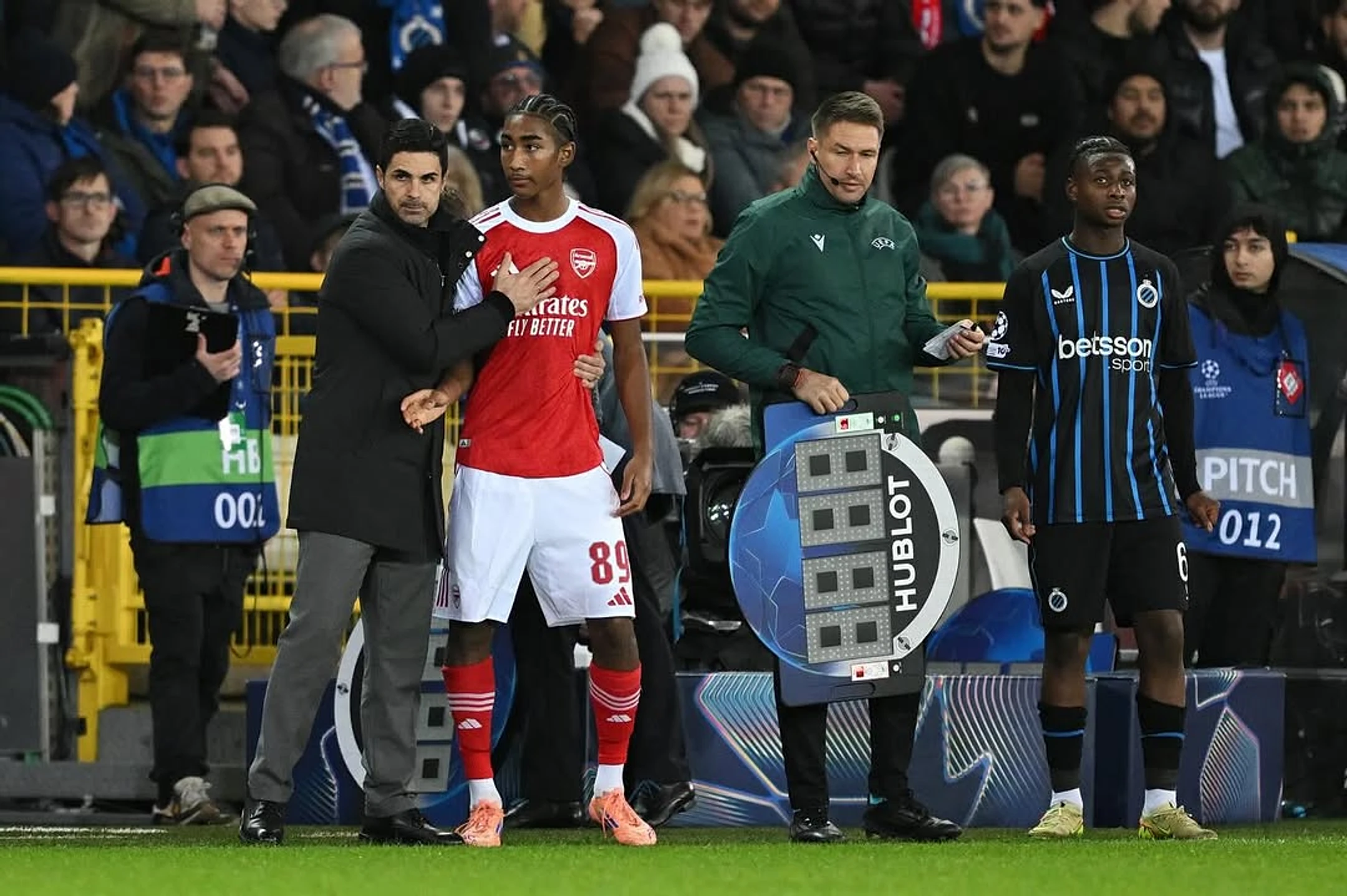 6 Arsenal youth players join senior training pre-Sporting clash