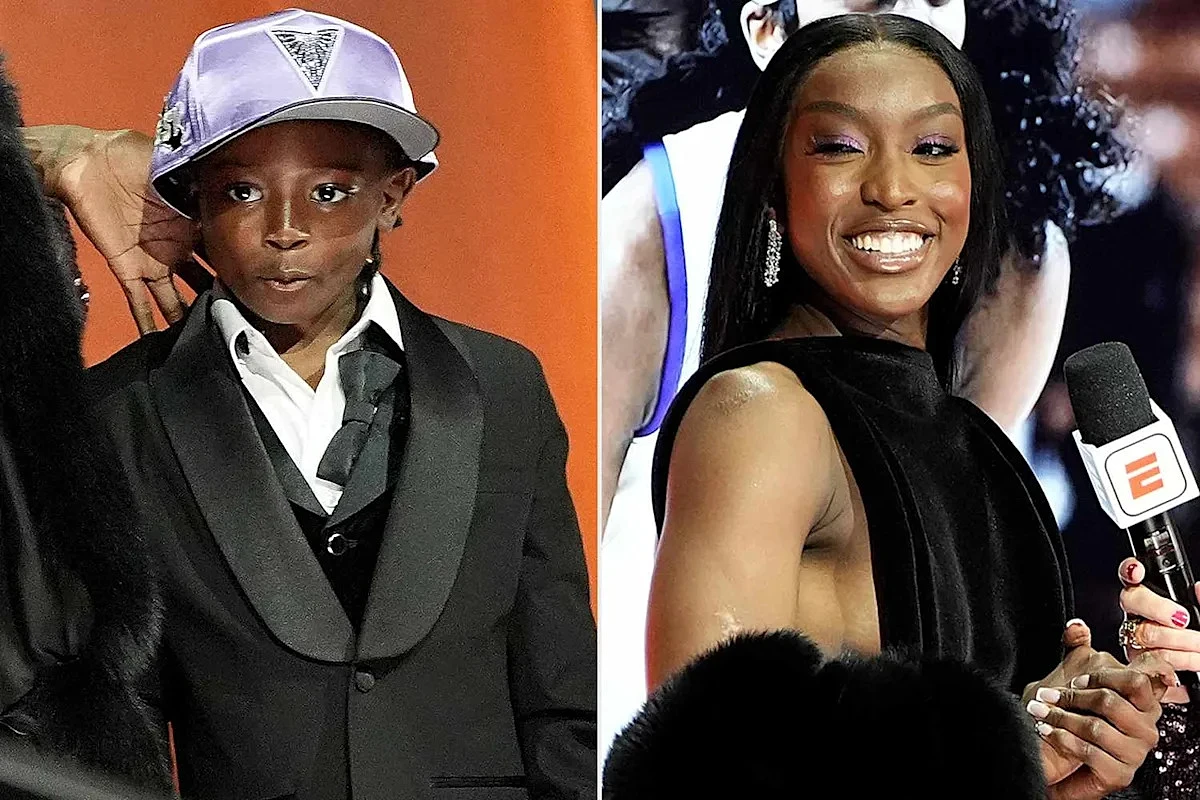 Flau’jae Johnson’s Little Brother Steals the Show Moments After She's Drafted into WNBA