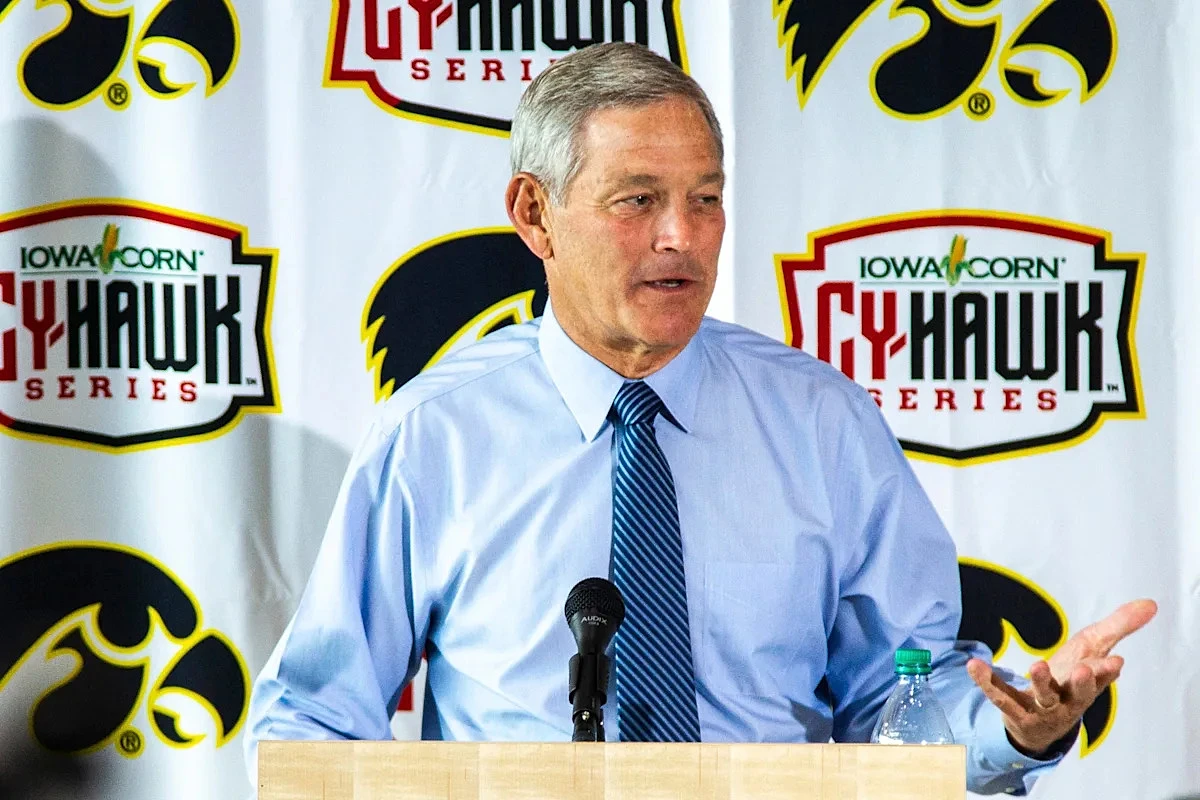 What does NCAA penalty mean for Kirk Ferentz's Big Ten wins record?