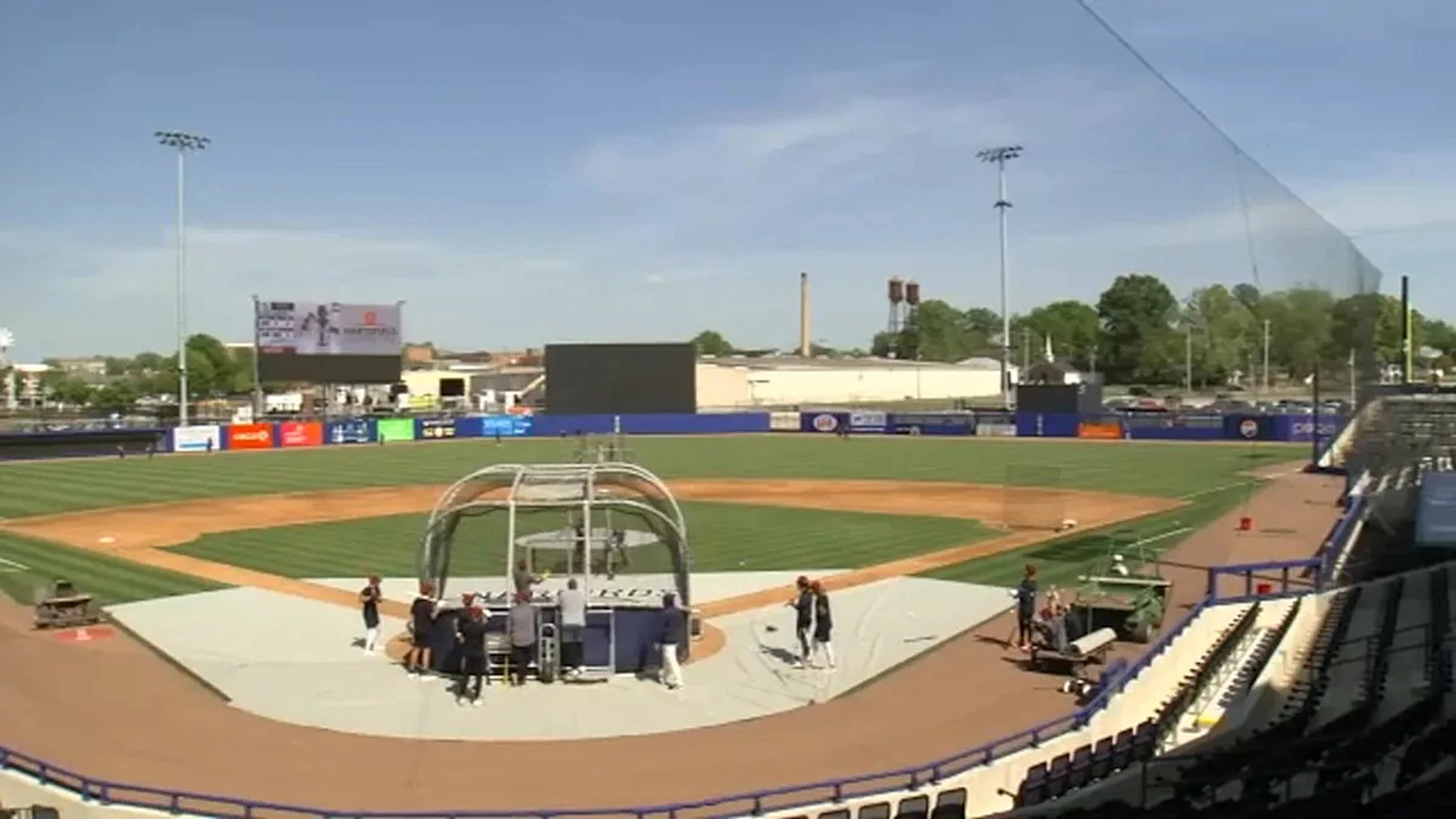 Wilson Warbirds win big at inaugural game inside new ballpark