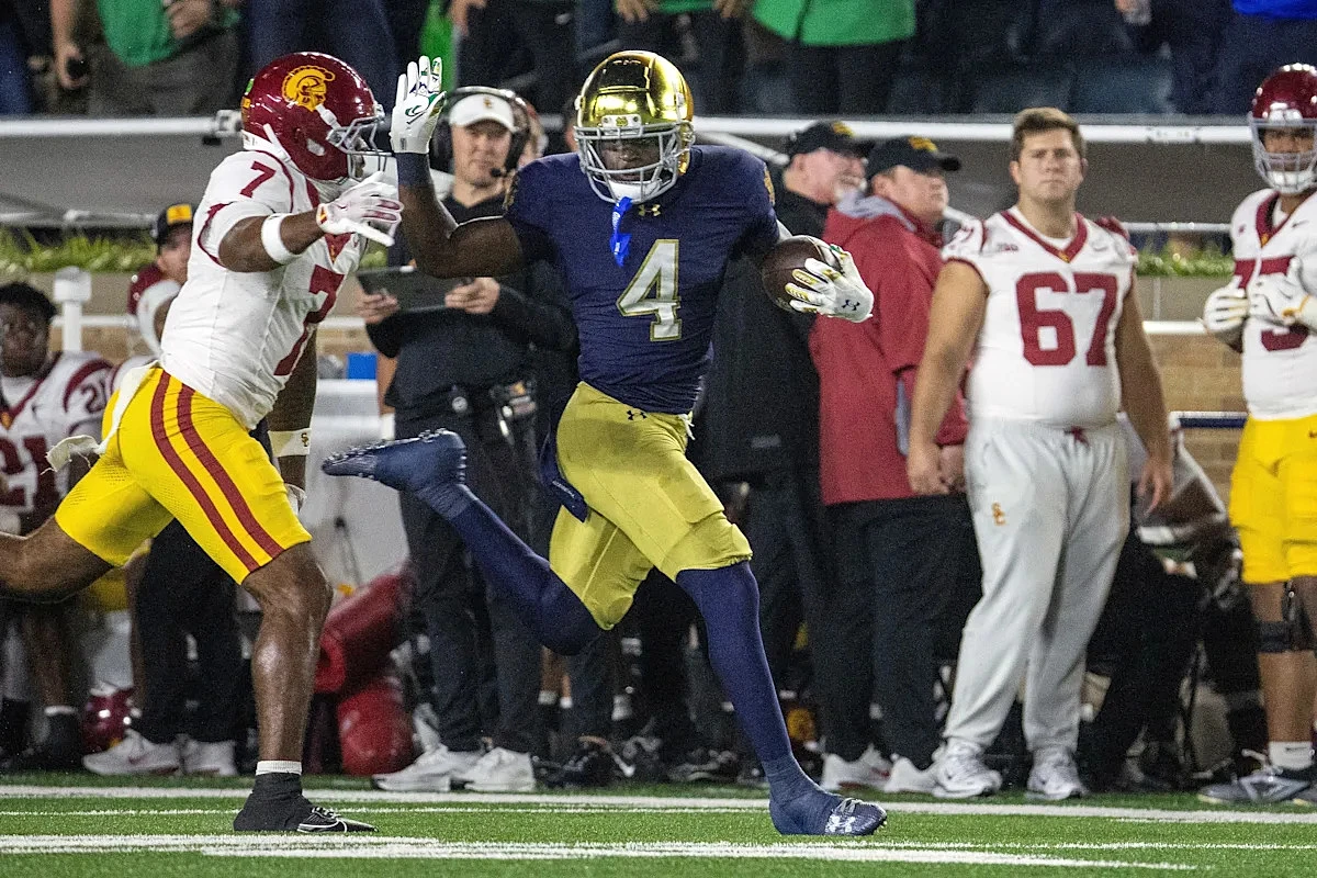 Brian Kelly believes in Notre Dame’s Jeremiyah Love