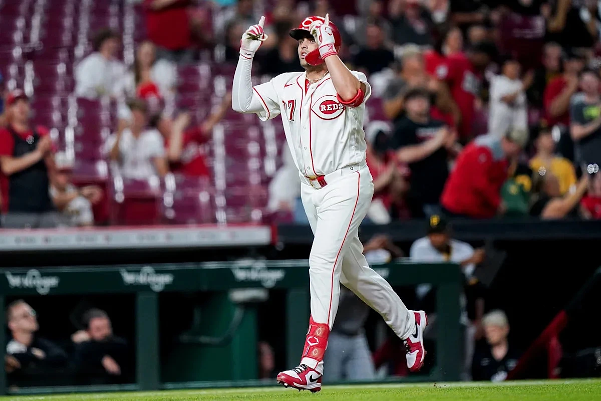 Reds' Sal Stewart hits two 3-run homers in 2 innings off Tyler Mahle
