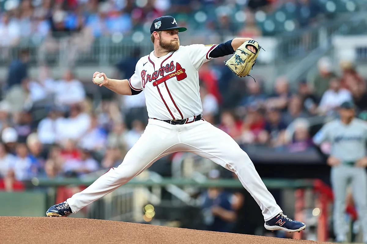 Bryce Elder pitching like an All-Star again for the Braves