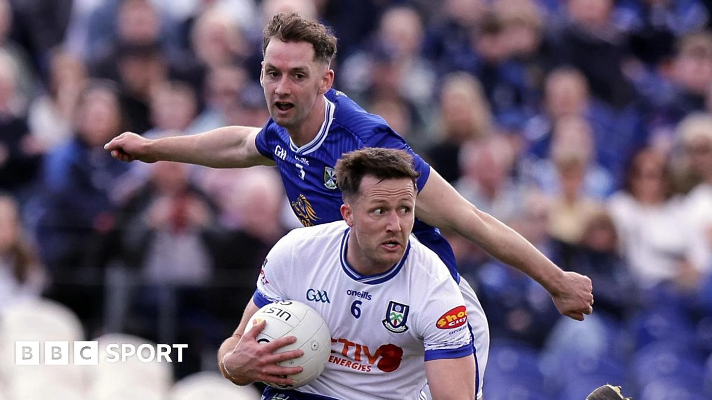 Monaghan survive Cavan comeback to set up Derry semi-final