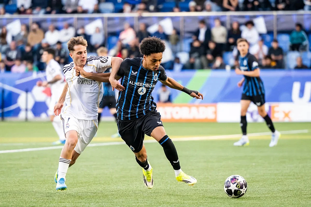 Real Madrid is a European champion again beating Club Brugge in UEFA Youth League final