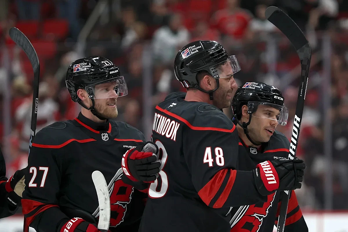 Jordan Martinook gives Hurricanes 2OT win after missing penalty shot