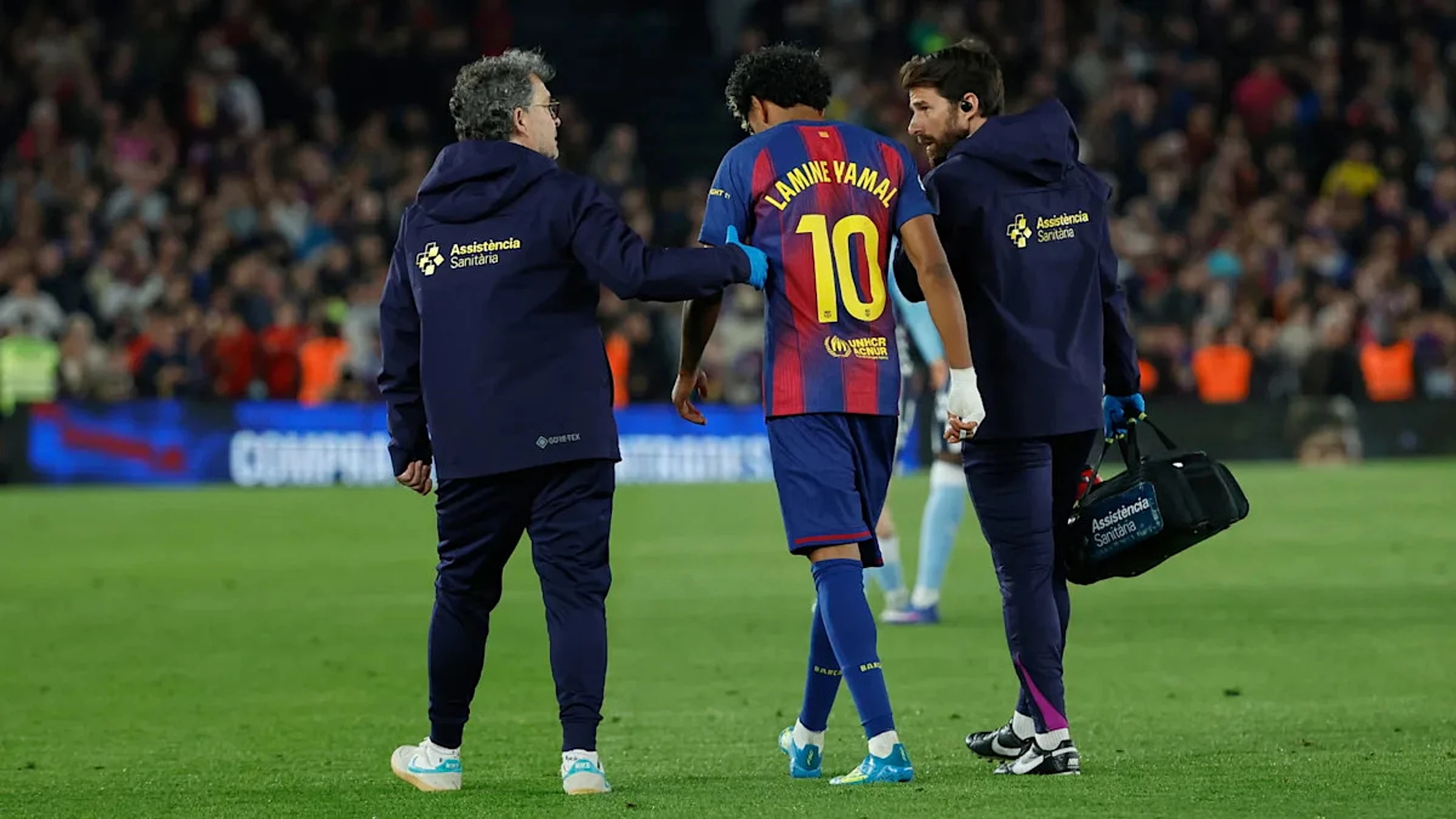 Gavi and Barcelona dressing room on Lamine Yamal injury – ‘He was pissed off’