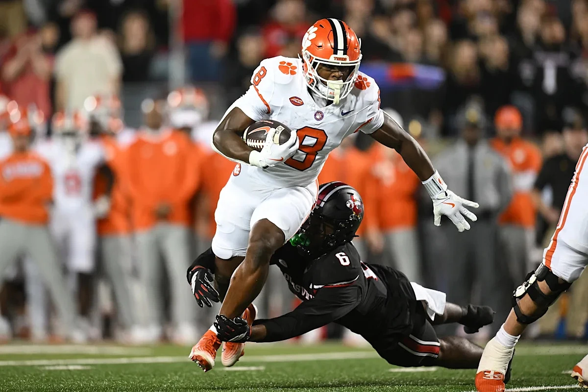 Ravens select Clemson RB Adam Randall in fifth round of 2026 NFL Draft