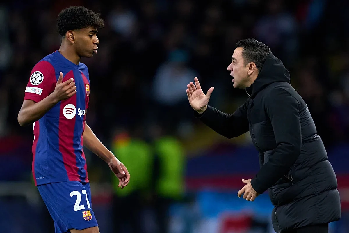‘One of the chosen ones’ – Xavi says Lamine Yamal can follow in Lionel Messi’s footseps and become the best in the world