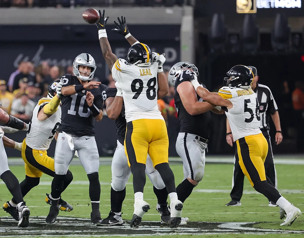 Giants waive DT DeMarvin Leal, who was John Harbaugh's first signing