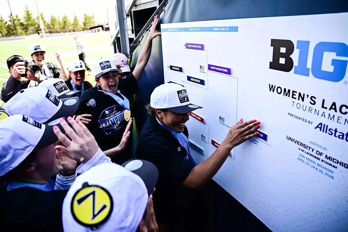 Cuocco and Child lift the Wildcats to a Big Ten Championship