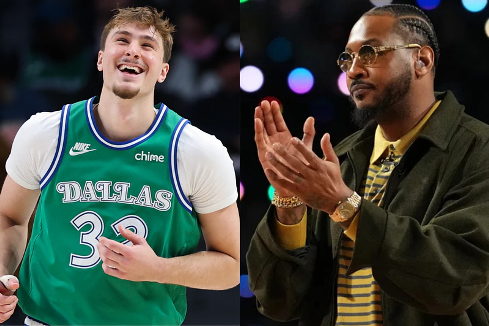 Fired Mavs Employee’s Vision Helped Cooper Flagg’s ROY Win Over Kon Knueppel, Says Carmelo Anthony