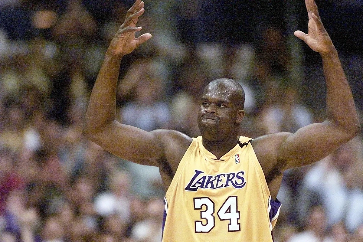 Lakers jersey history No. 34 — Shaquille O'Neal