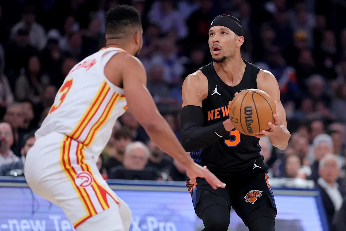 Josh Hart injury: Knicks forward bothered by a possible back injury