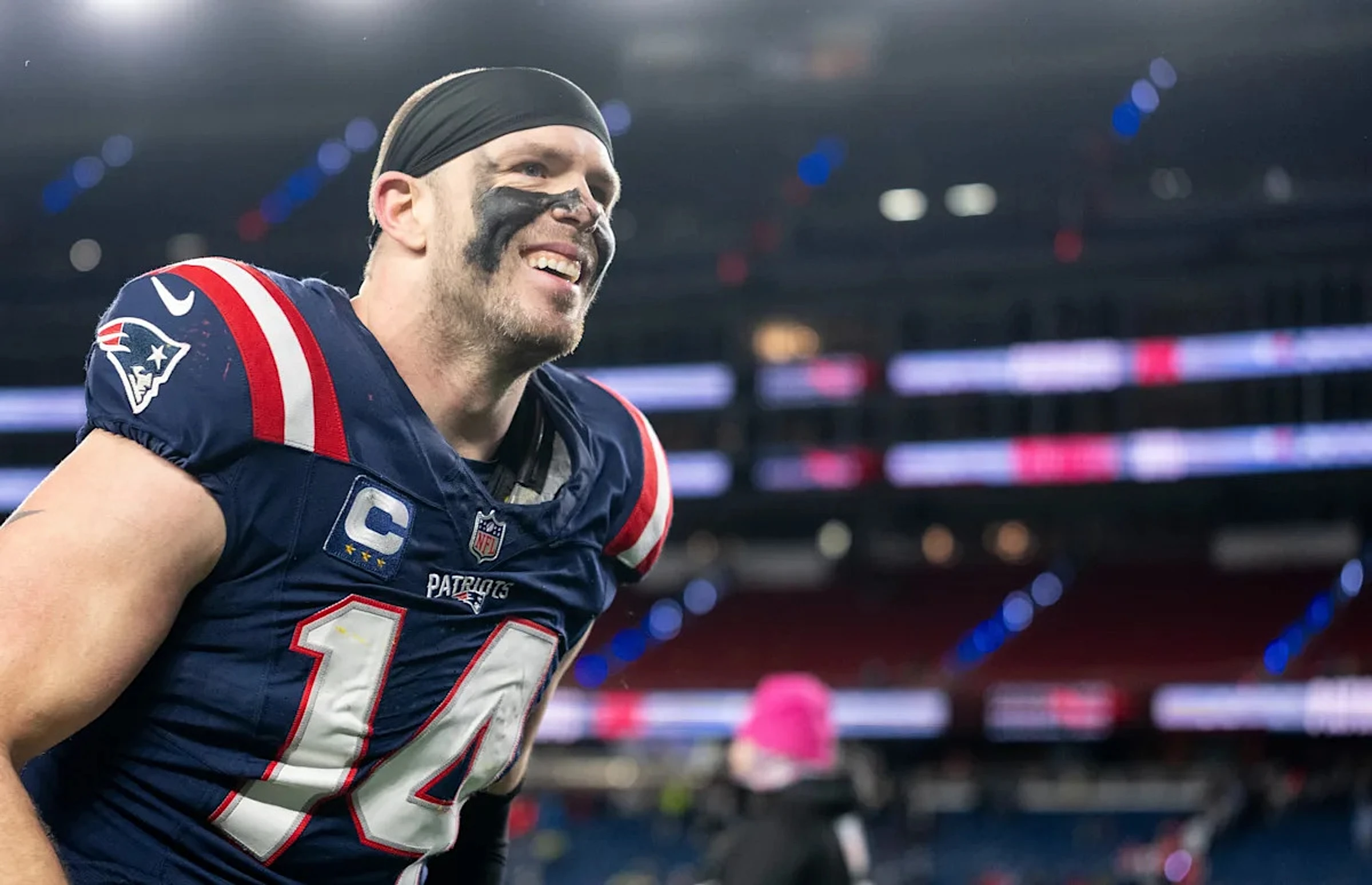 Patriots LB Robert Spillane sheds light on ankle issue