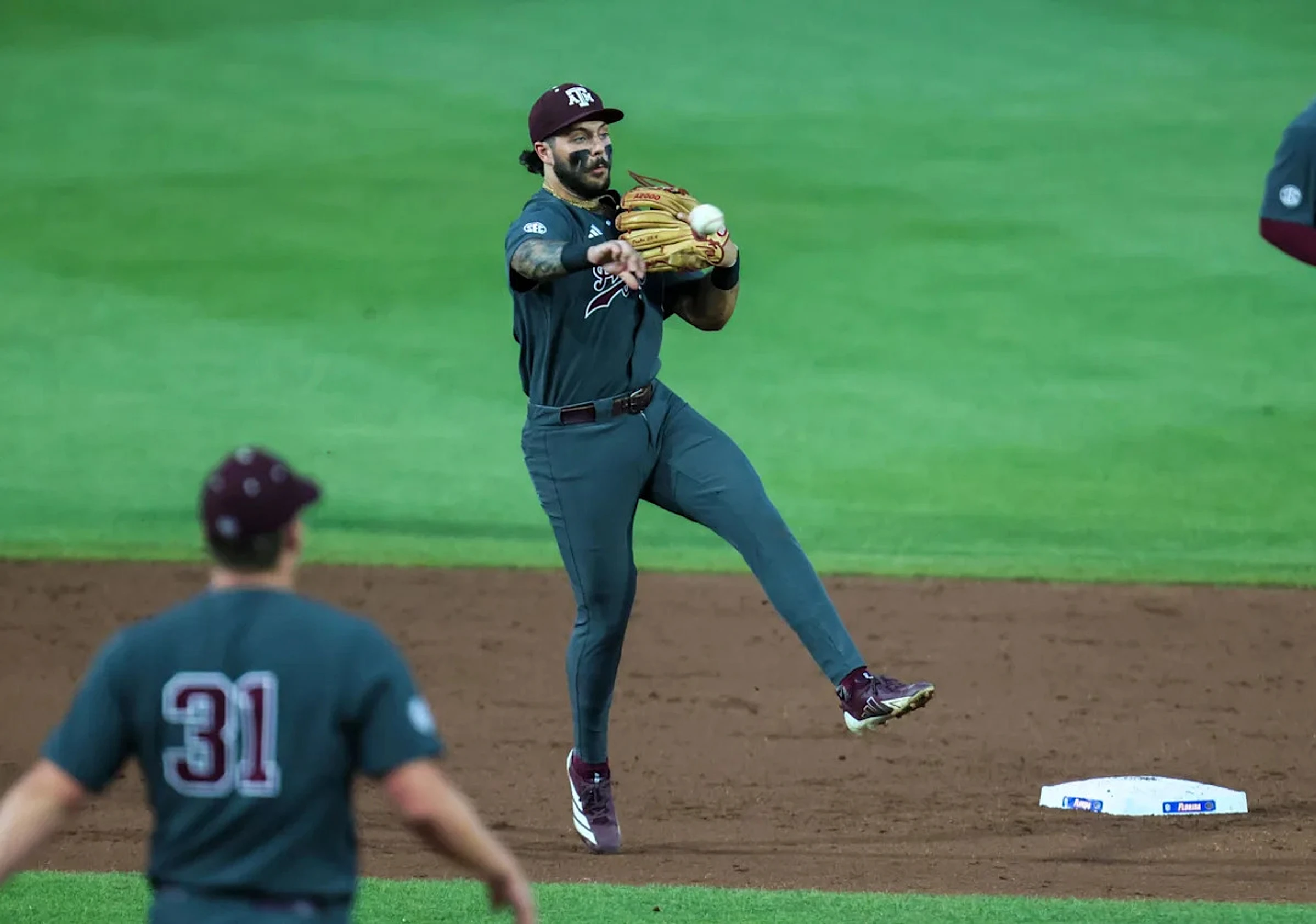 Texas A&M star infielder will be available vs. Auburn