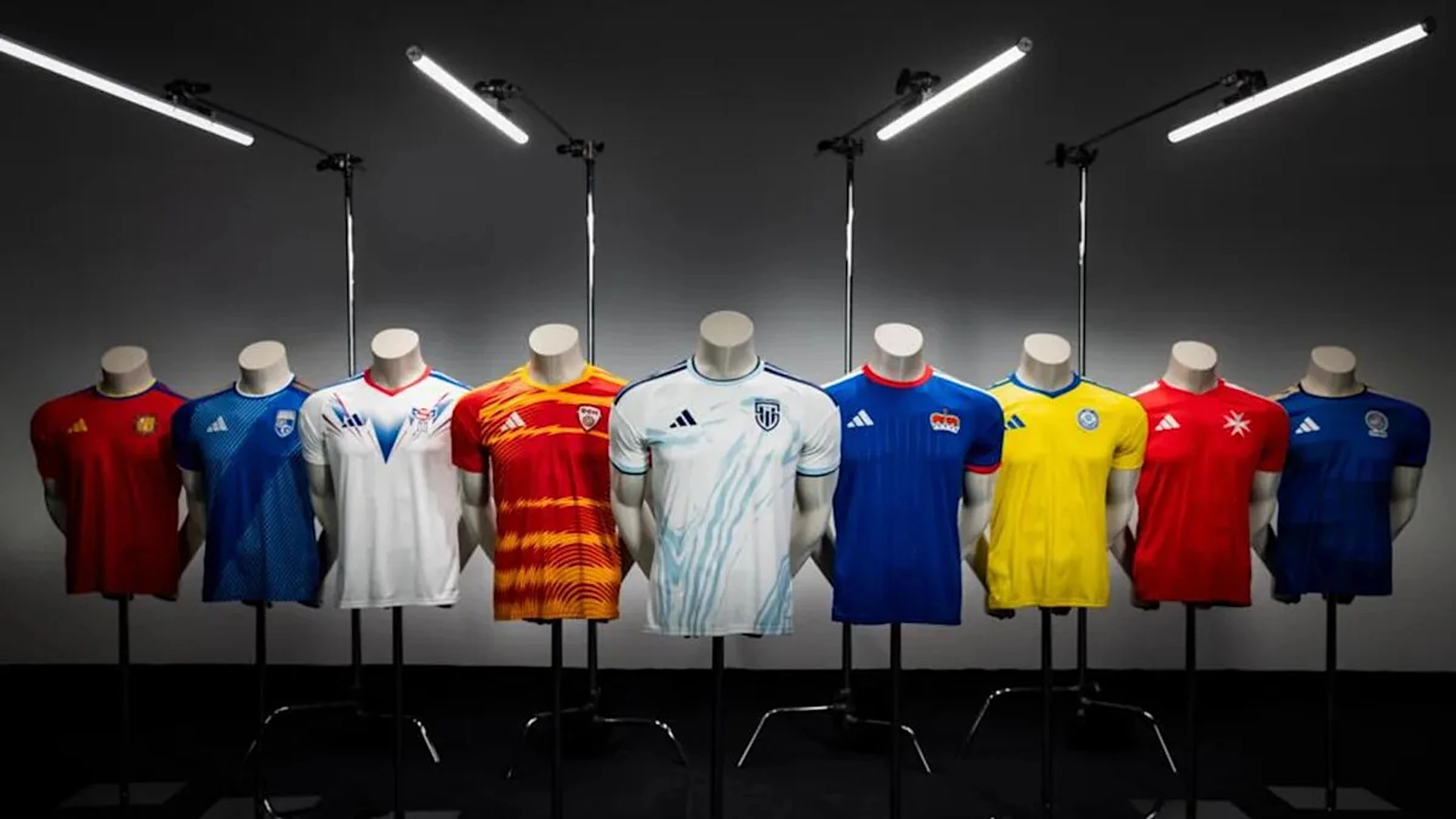 📸 New look for Europe’s smallest nations, their adidas kits