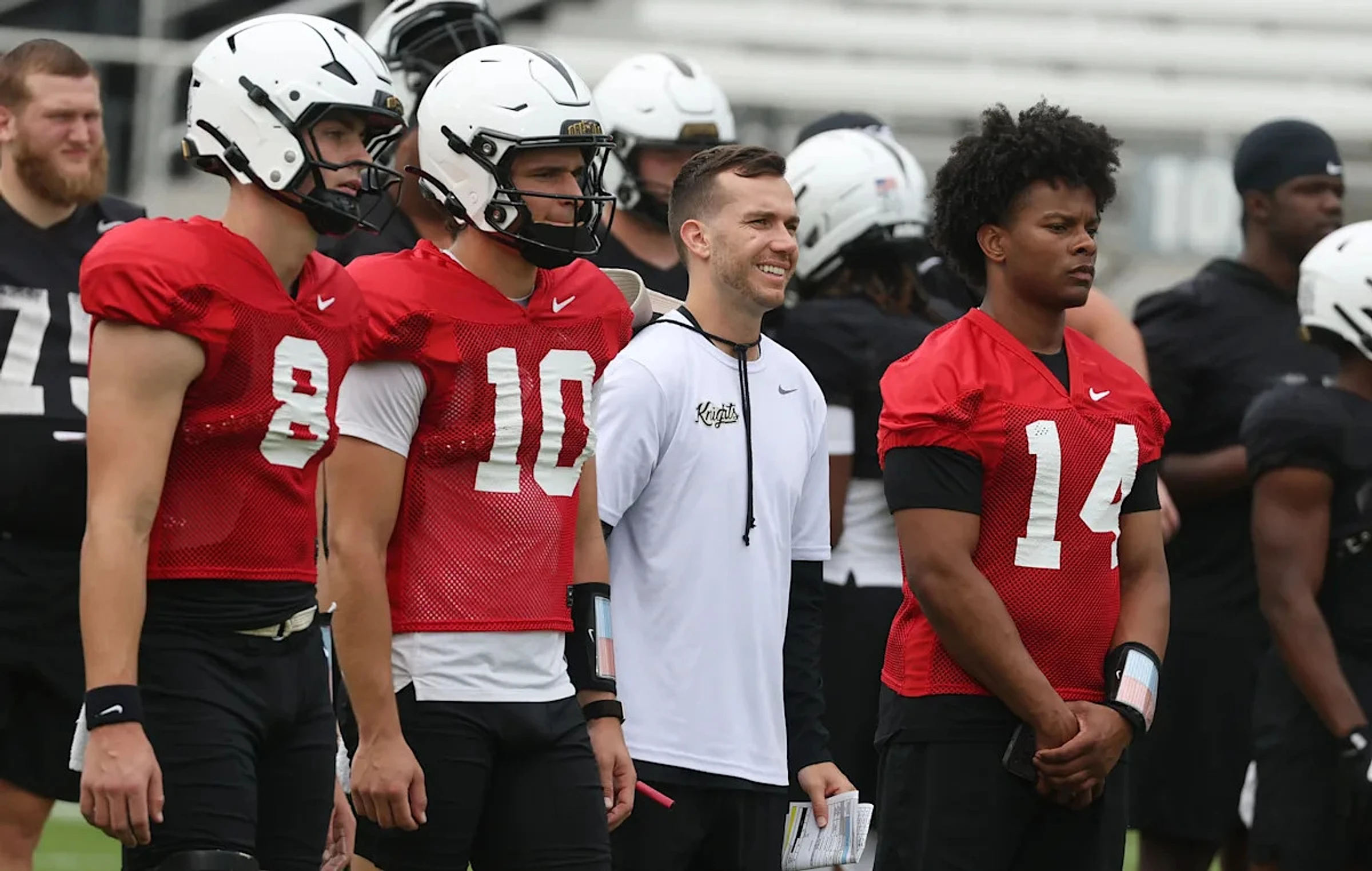 McKenzie Milton backs Alonza Barnett III as UCF’s QB1 despite cautious spring return
