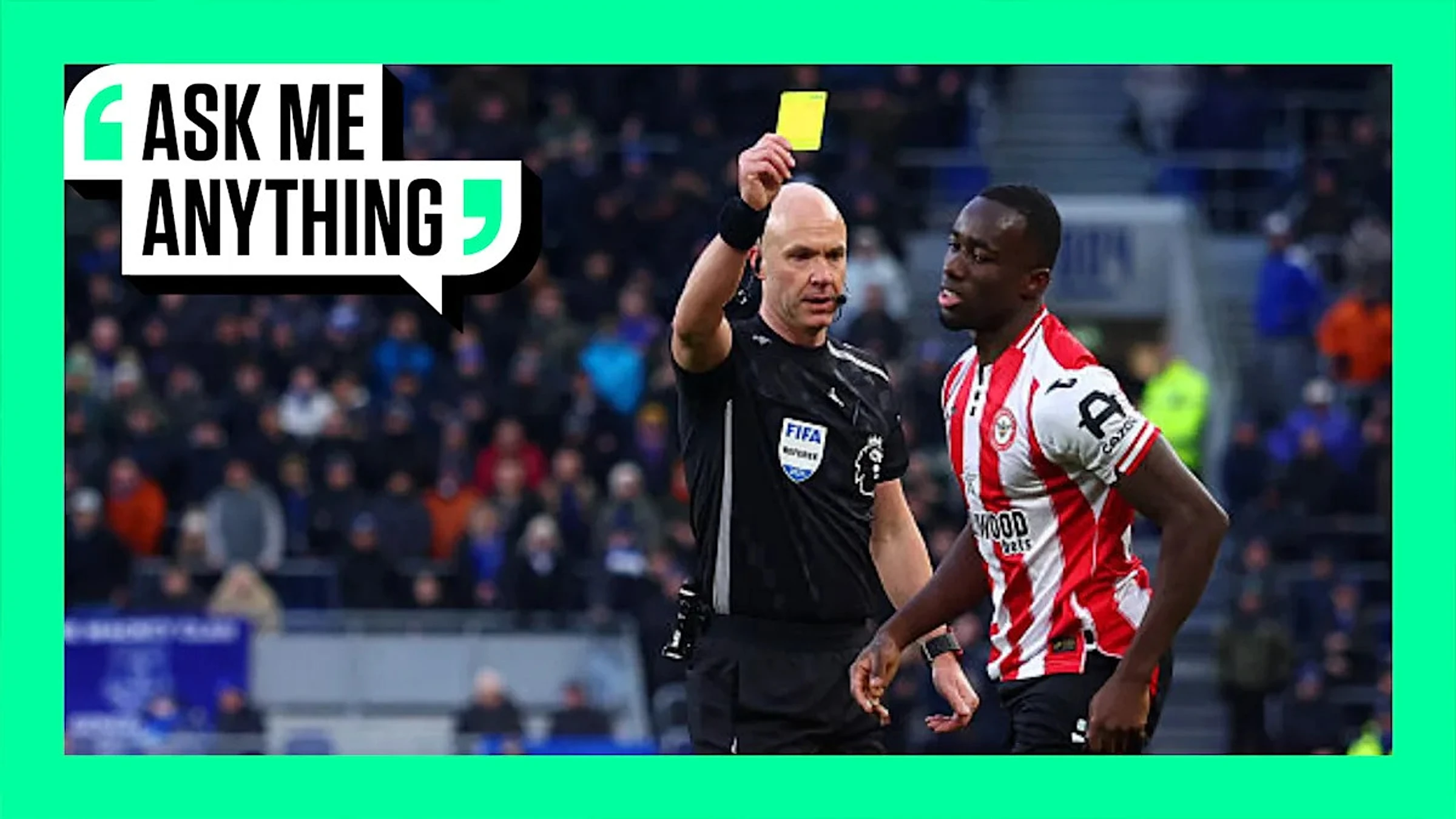 Which Bees player has received the most cards?