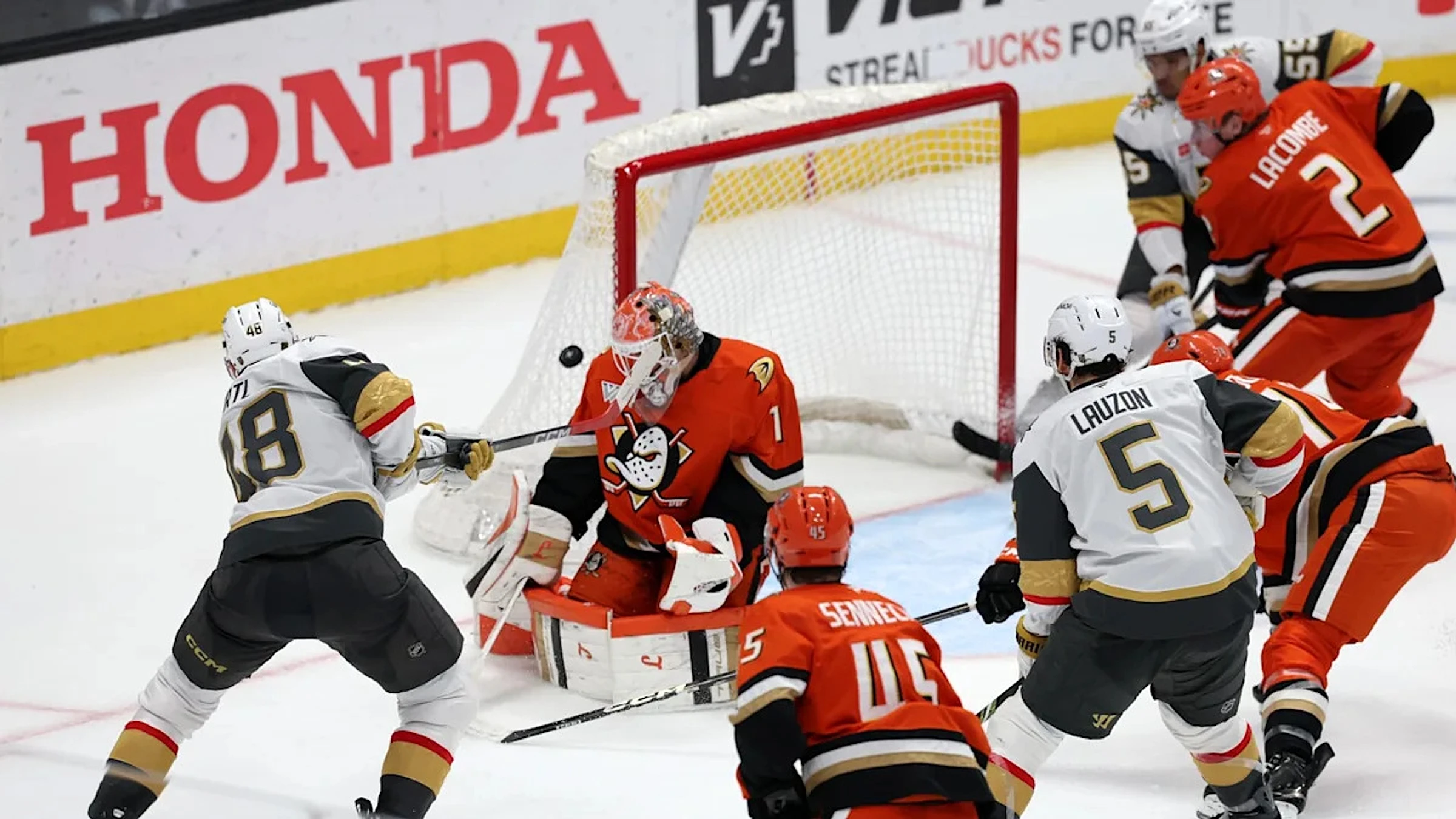 Ducks bring speed to challenge the playoff-tested Golden Knights