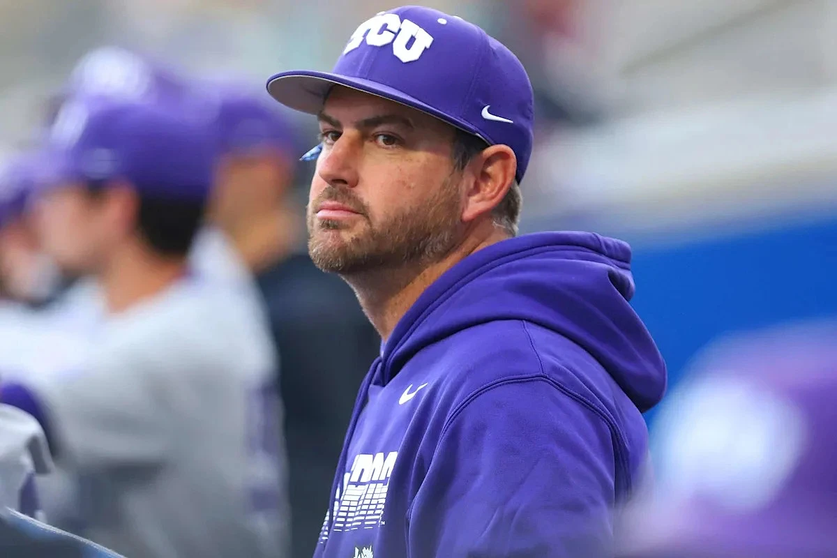 TCU Baseball Coach Kirk Saarloos Goes Viral After Over-the-Top Ejection
