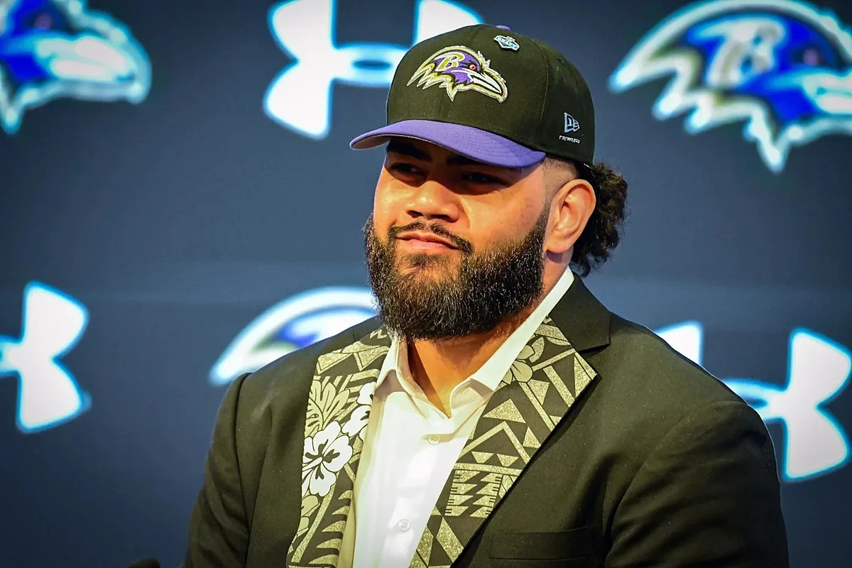 Why the Ravens drafted Penn State guard Olaivavega Ioane