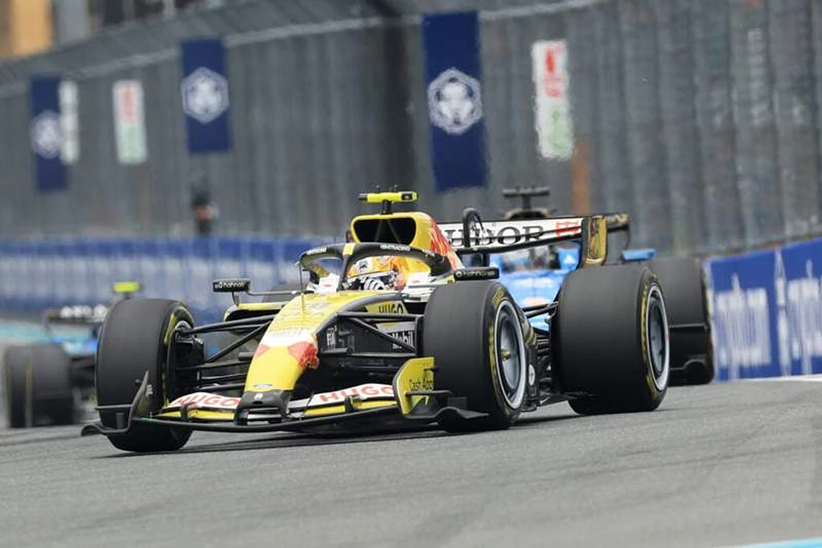 Liam Lawson was ‘fighting for his career’ in Max Verstappen Miami incident, says David Coulthard