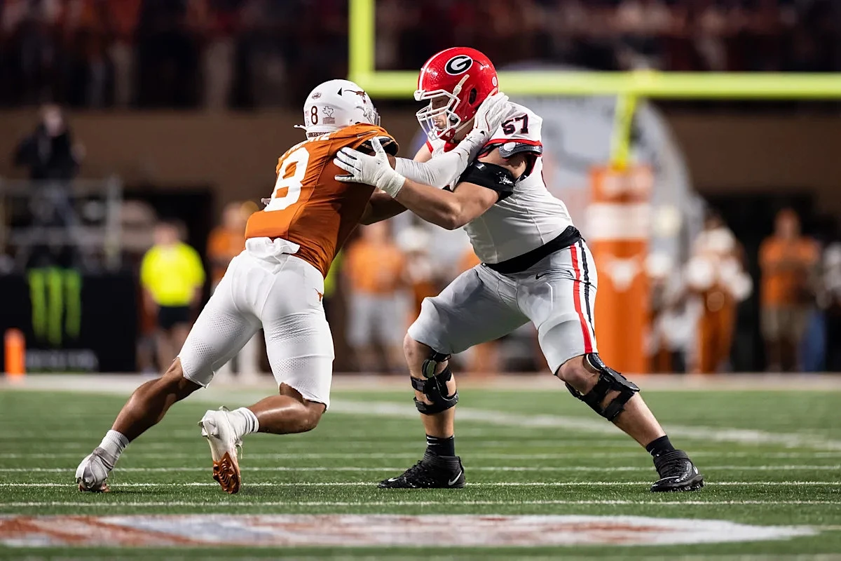 Georgia football recruiting target OL Reis Russell makes commitment