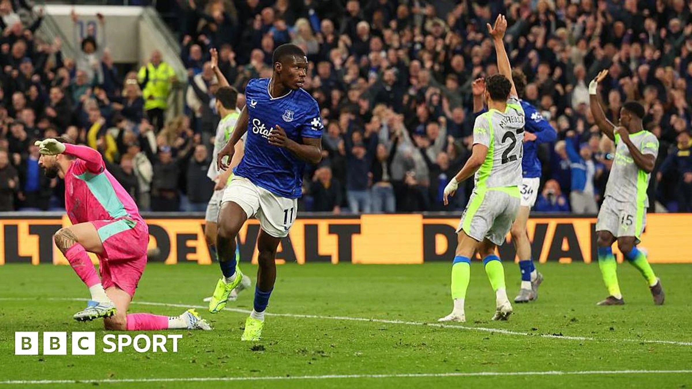 How did Guehi 'assist' allow Barry to score when offside?