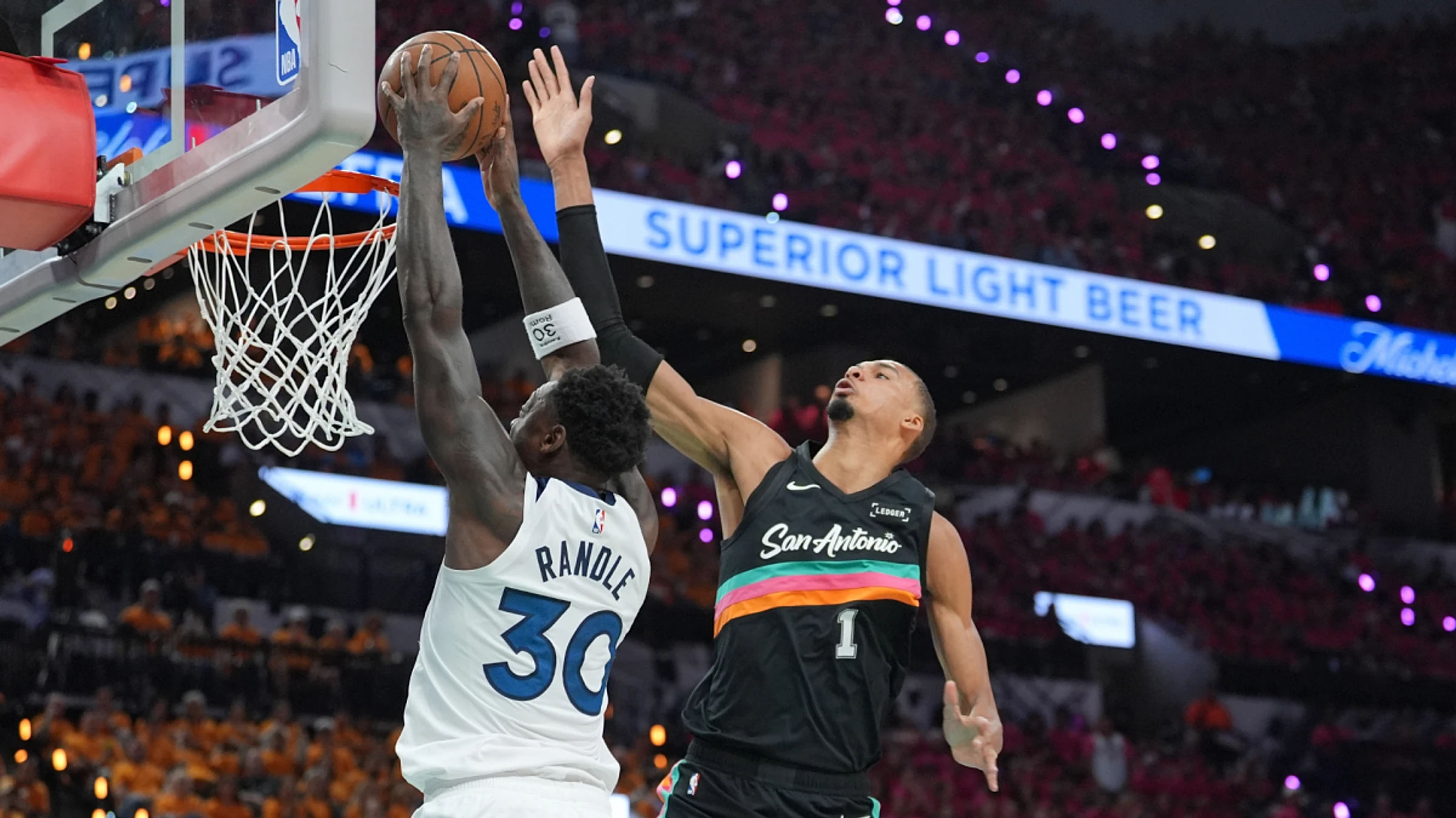 Timberwolves coach Chris Finch: 'At least four' of Victor Wembanyama's 12 blocks were goaltending