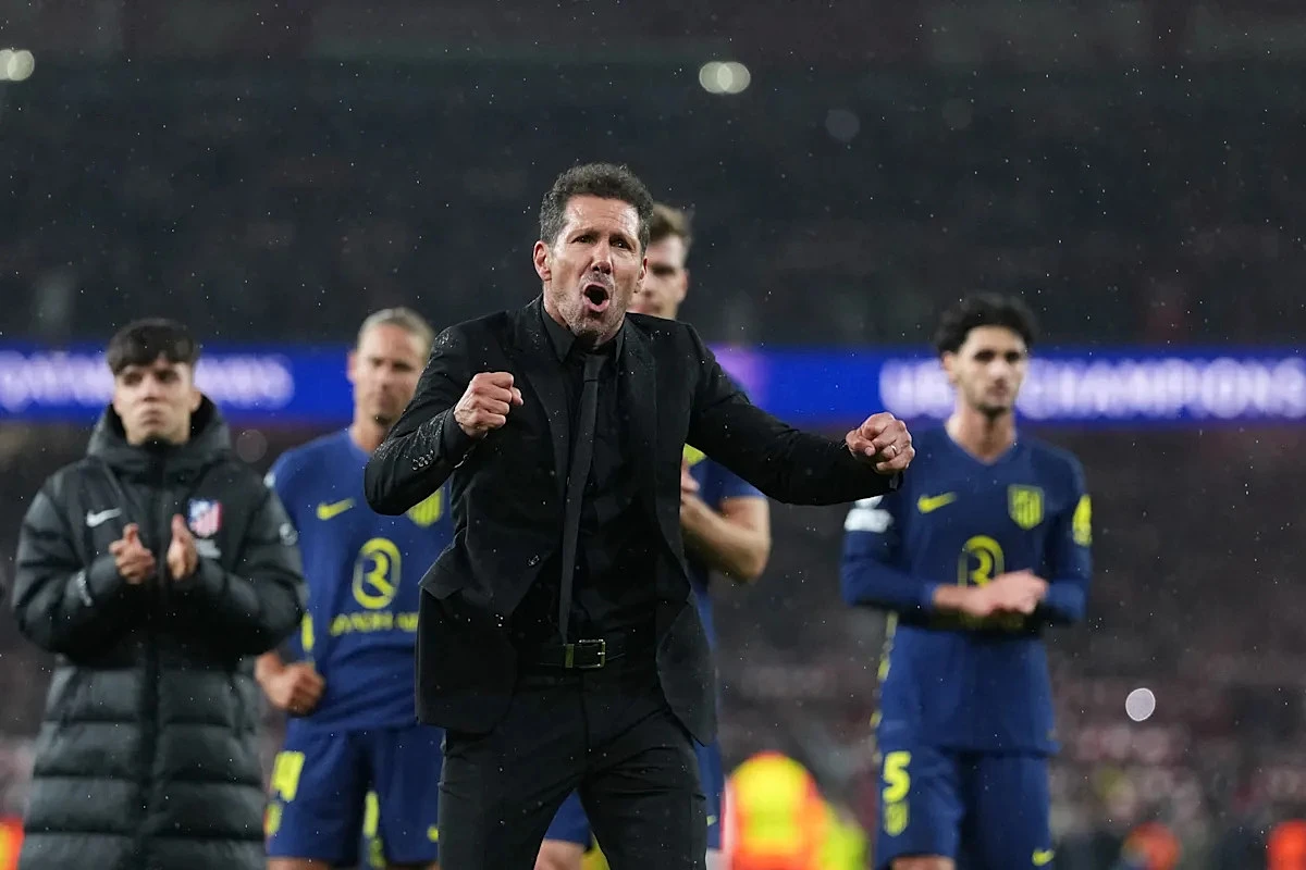 Atletico Madrid's Simeone proud and 'peaceful' after Champions League hopes dashed yet again