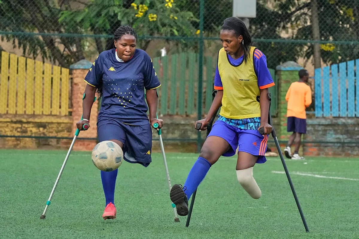 Amputee football players in Rwanda find healing and a sense of community