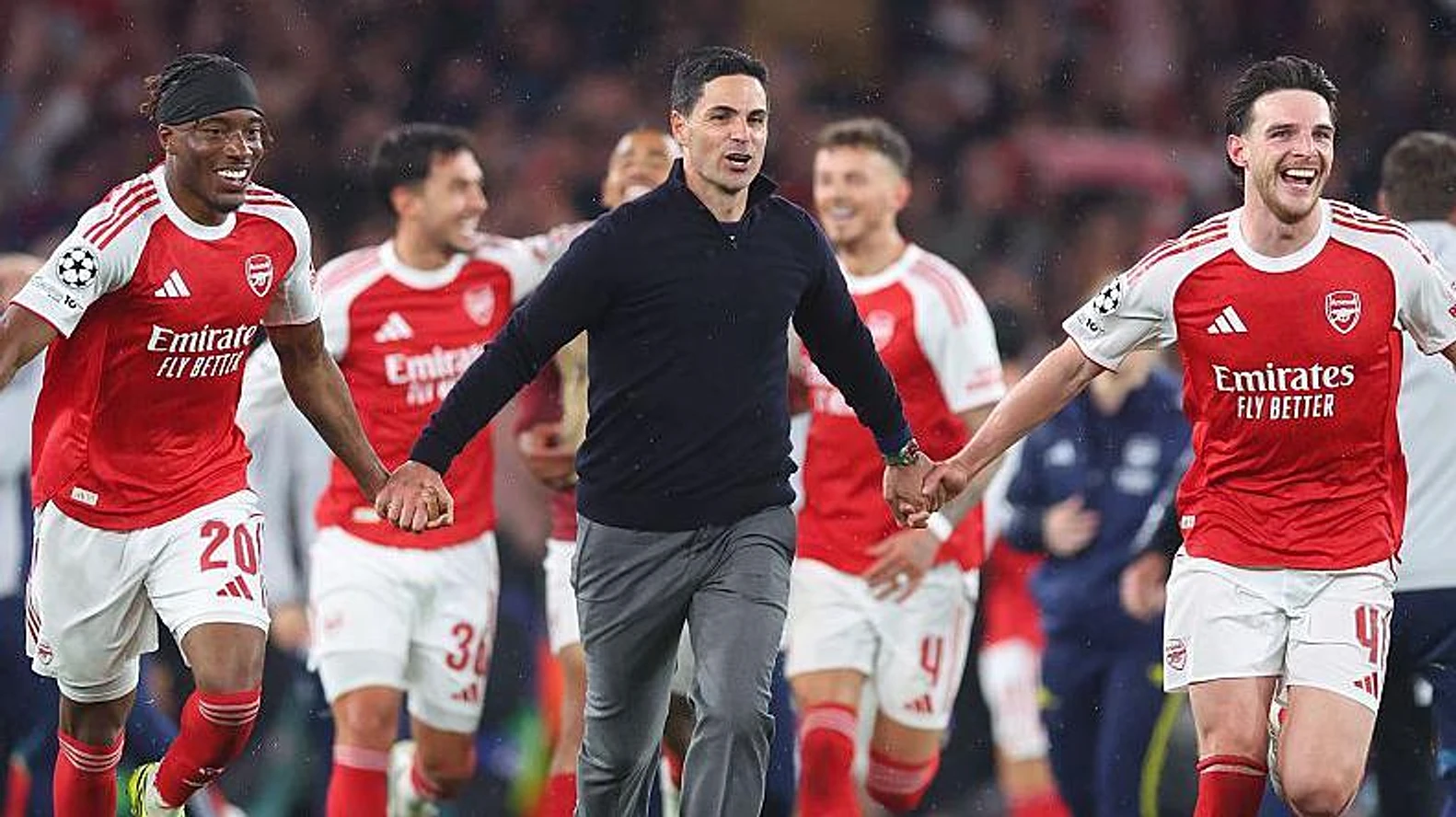 Was Arsenal ecstasy justified or a 'bit too much'?