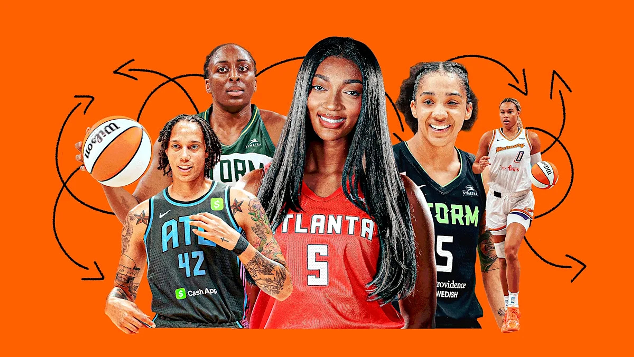 More Than 50% of WNBA Players Are With New Teams This Season