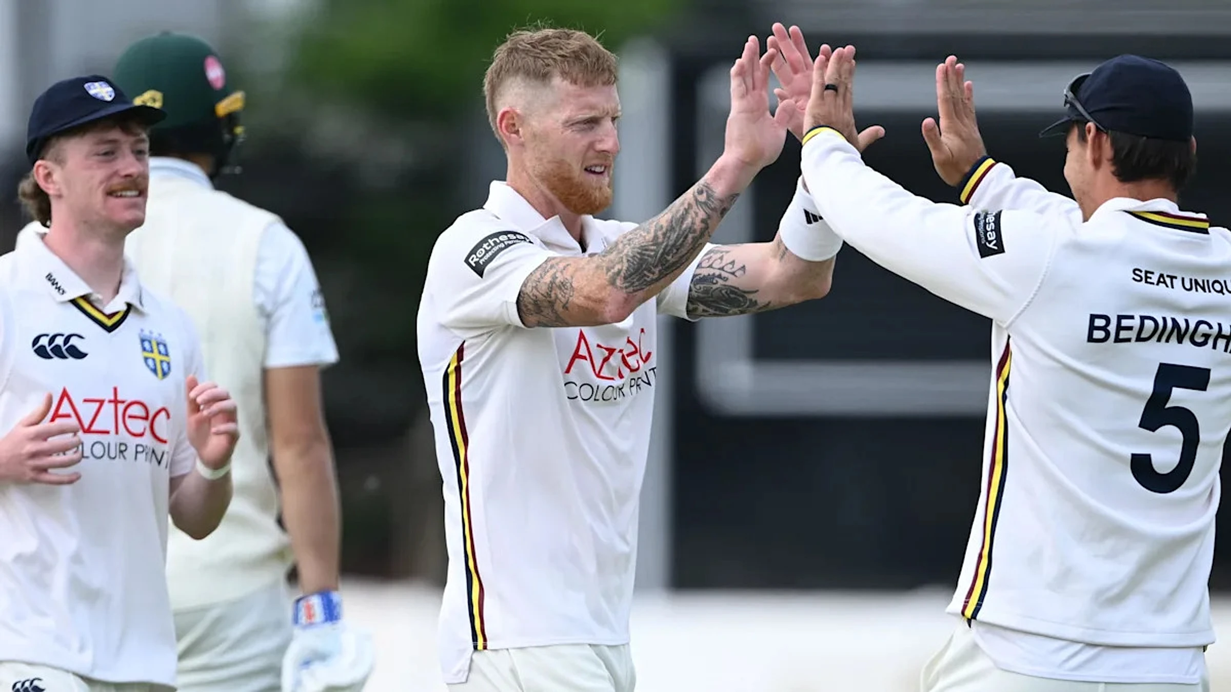Stokes strikes after eight balls on comeback