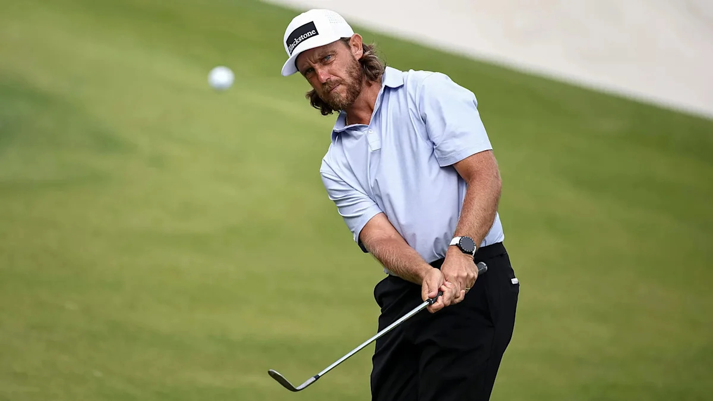 Fleetwood one shot off lead at Quail Hollow