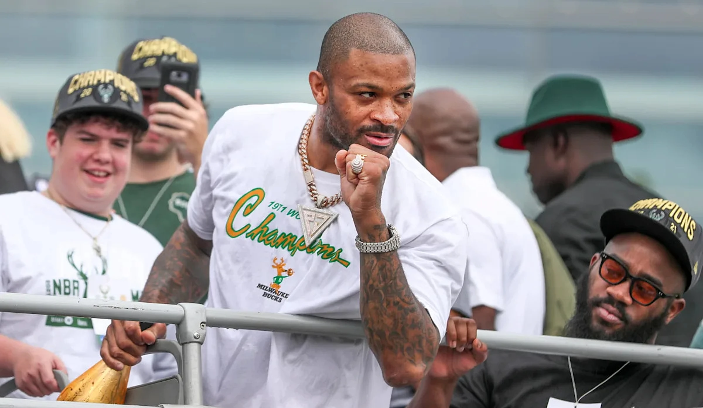 Bucks fans celebrate PJ Tucker's impact on team after retirement post