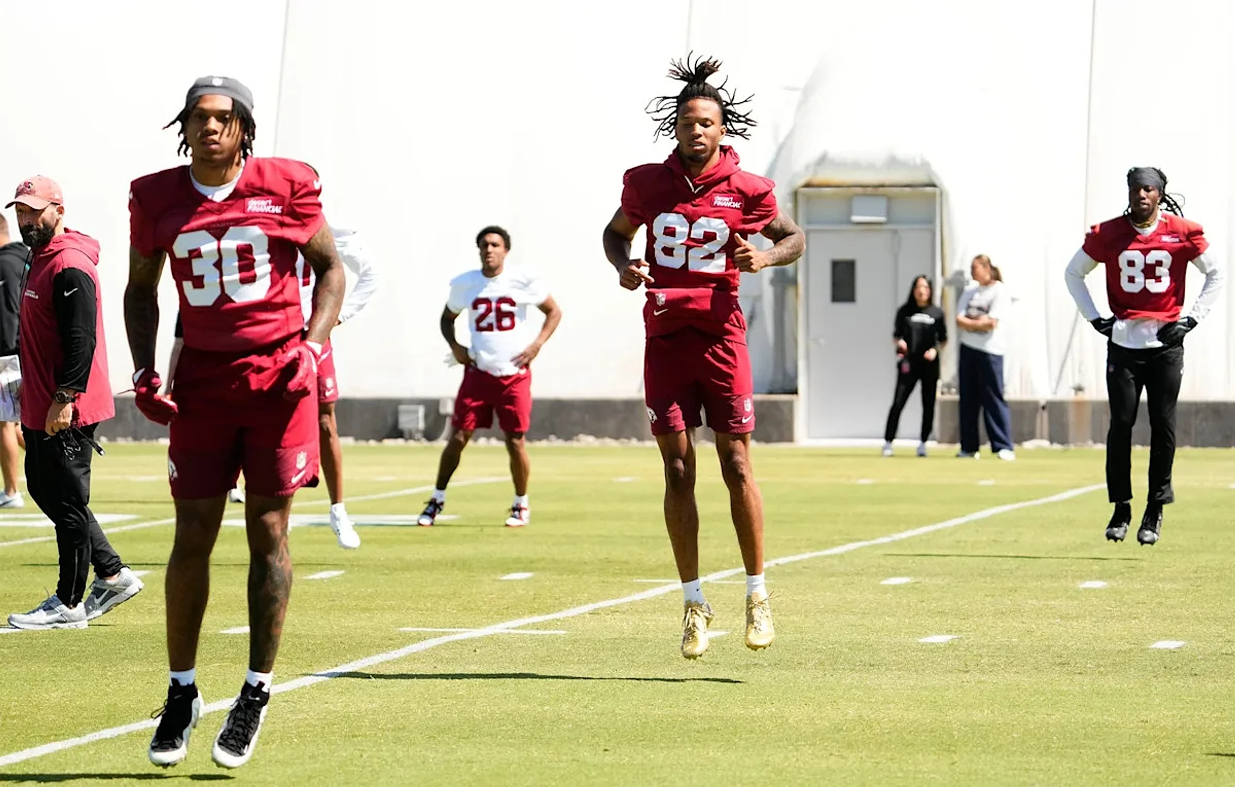 Arizona Cardinals UDFA uniform numbers released