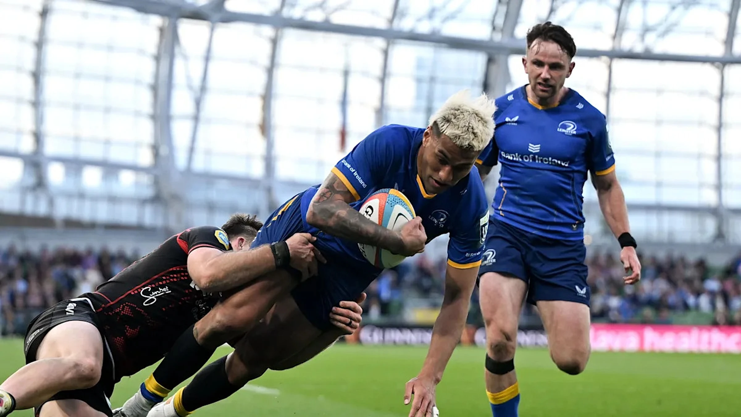 Leinster beat Lions to move third in URC table