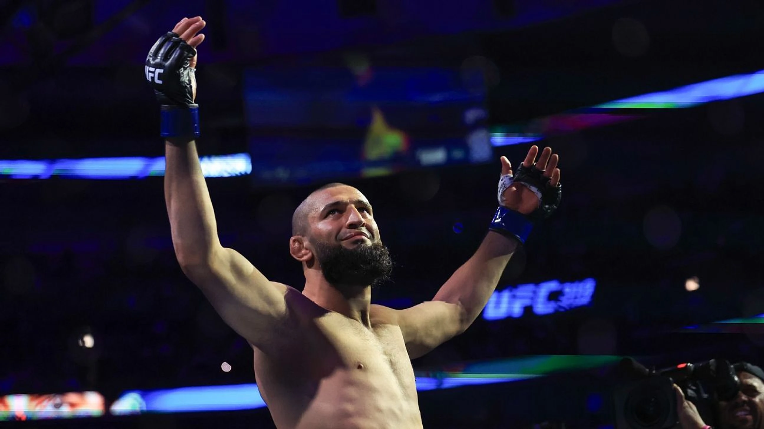 Live results and analysis for Khamzat Chimaev vs. ...