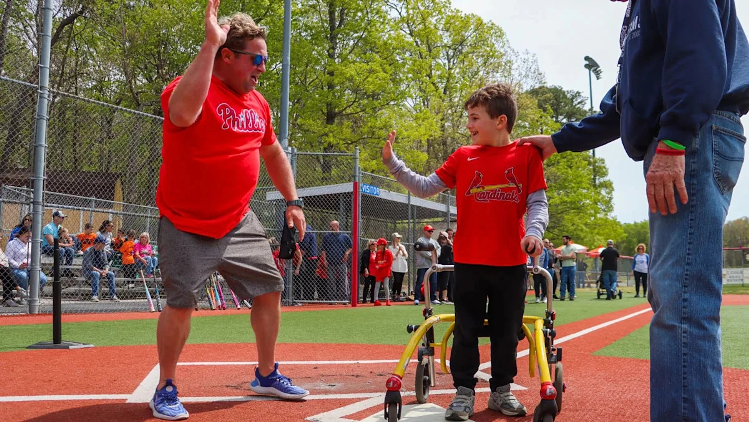 People with disabilities step up to the plate at the South Jersey Field of Dreams