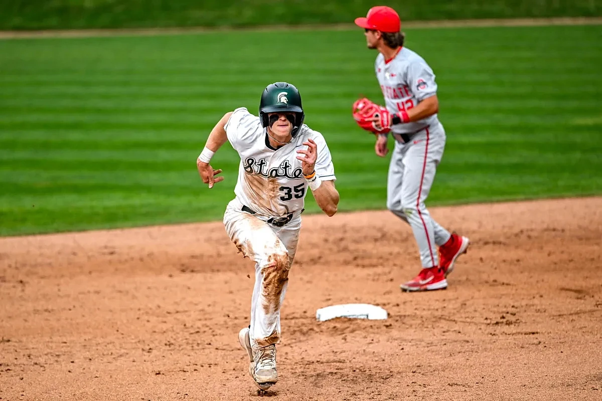 Spartans Break Through in Game Two with 7-4 Win Over Ohio State