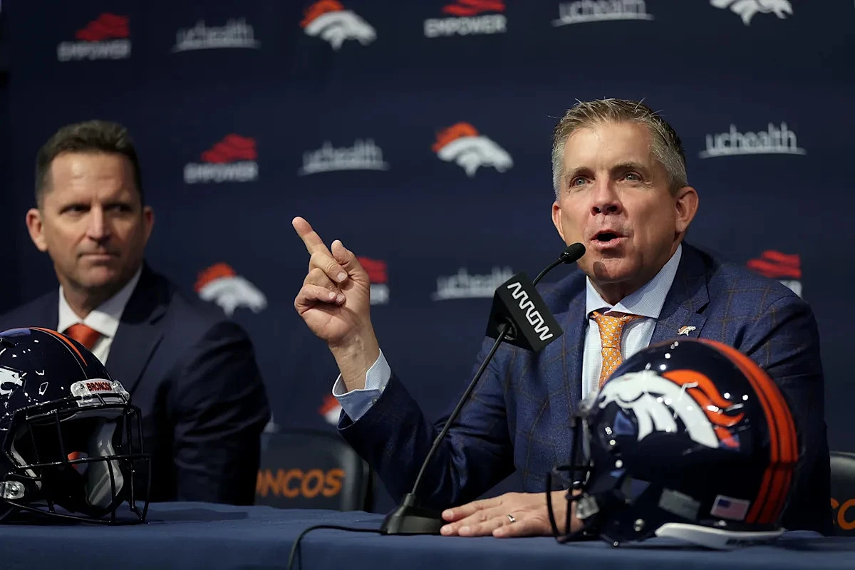 Sean Payton reacts to George Paton's contract: 'I consider myself very fortunate'