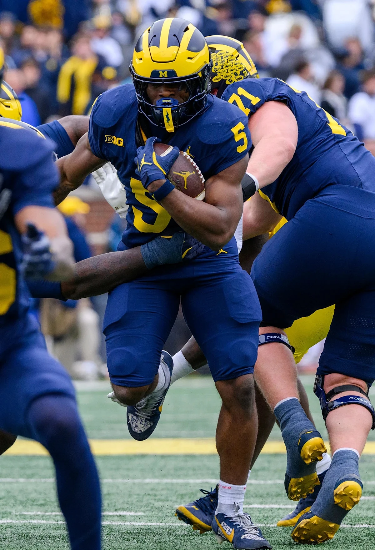 Michigan running-back room a team strength heading into season