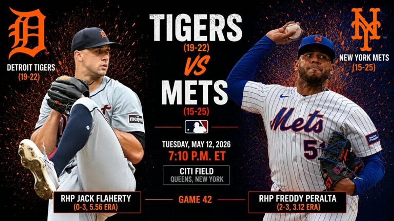 Detroit Tigers vs. New York Mets Game Preview: Can Detroit Build on a Needed Win in Queens?