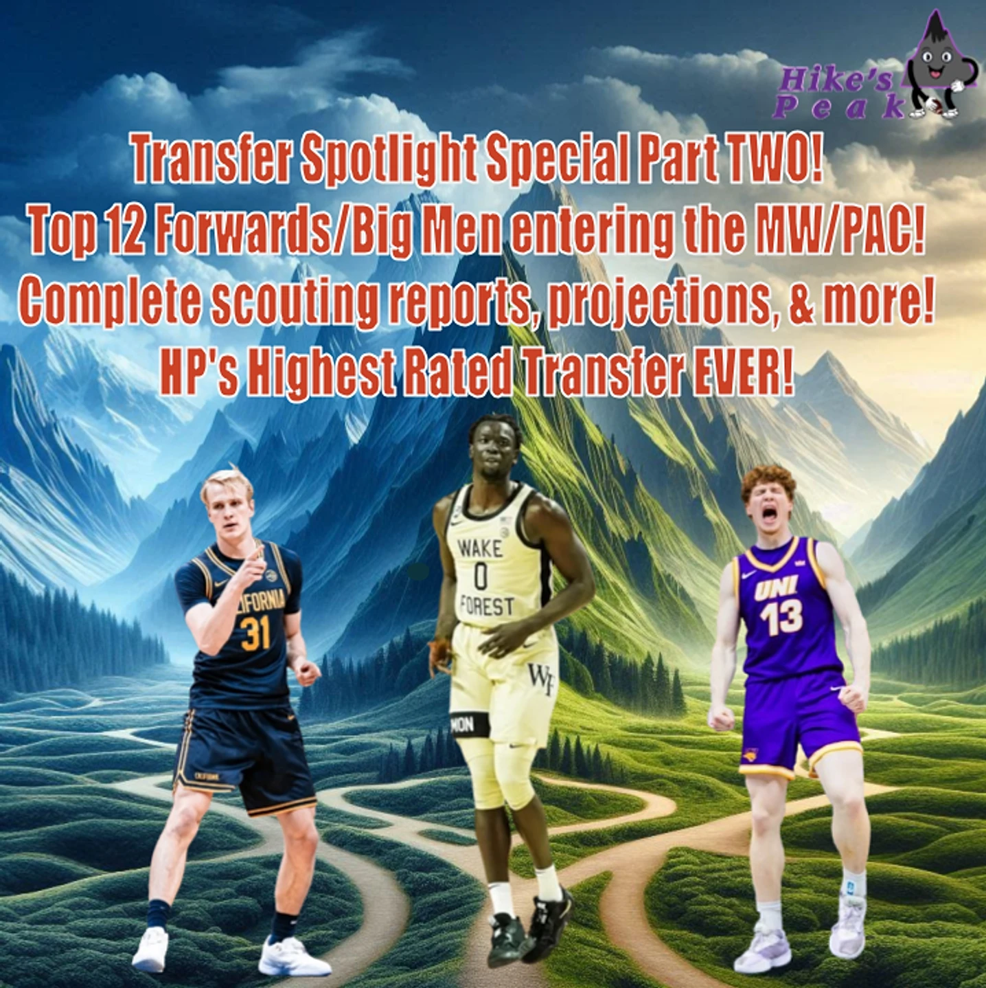Transfer Spotlight Special Part TWO! Top 12 Forwards/Big Men entering the MW/PAC! Scouting reports, projections, & our highest rated prospect EVER! HP Ep. #154 OUT NOW!